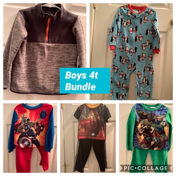 Marvel Other - Boys 4t Bundle